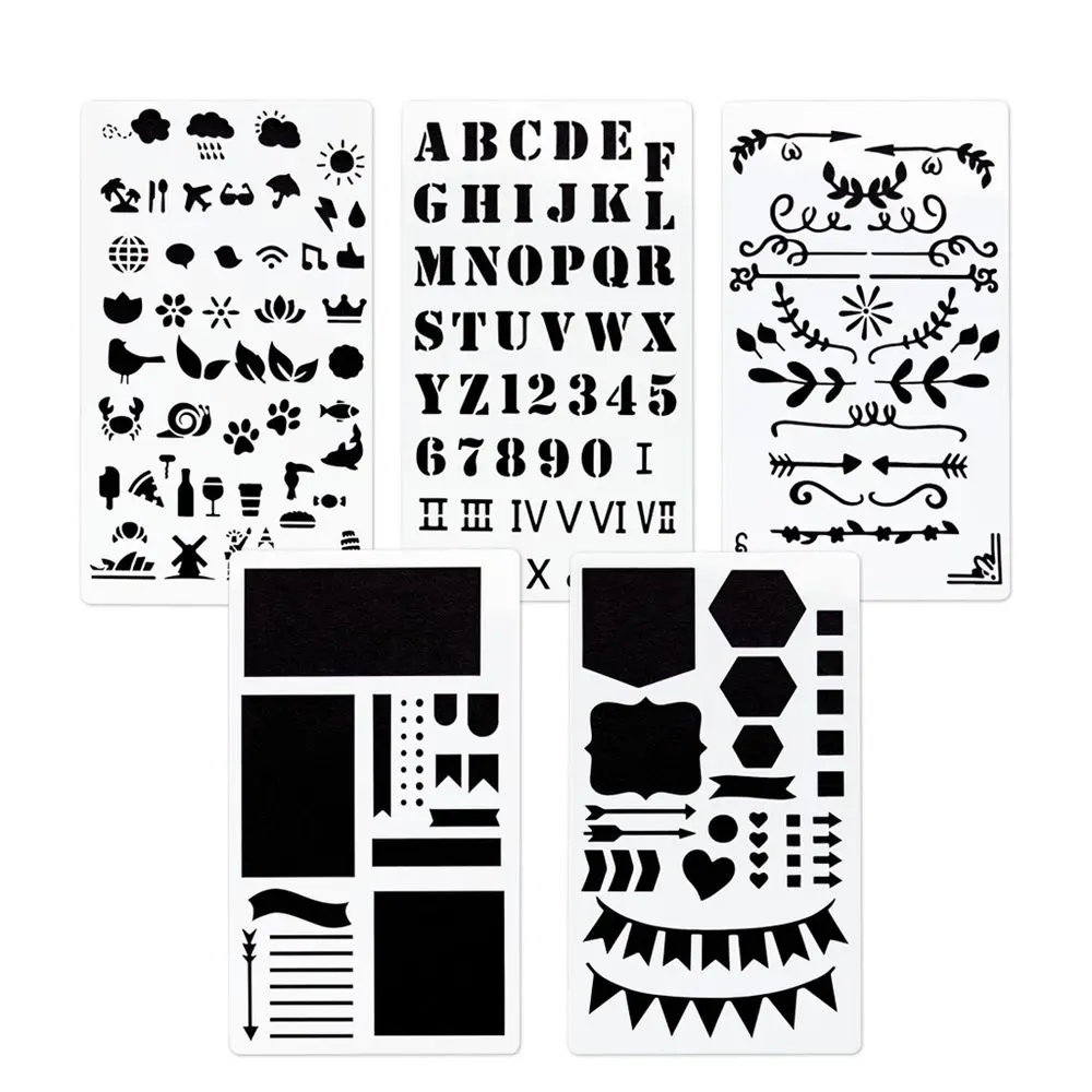 Hama šablony pro kreativní tvorbu - set 5 ks