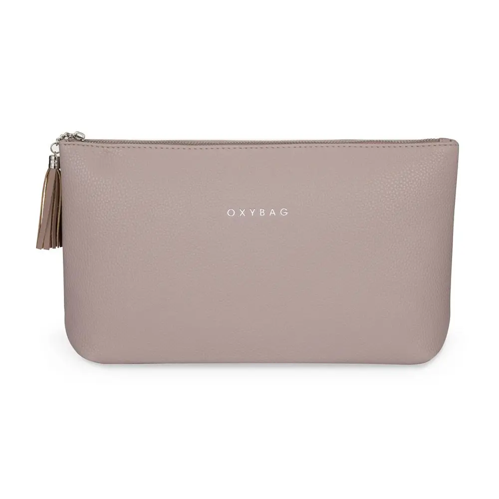 Kosmetická taška ELEGANCE MAXI Leather Mocca