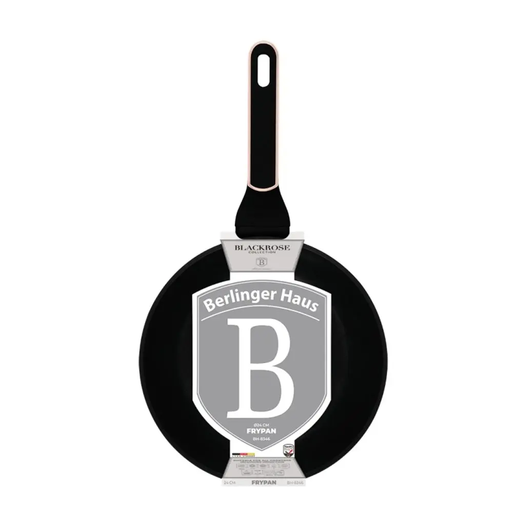 BERLINGERHAUS Pánev s titanovým povrchem 24 cm Black Rose Collection BH-8346