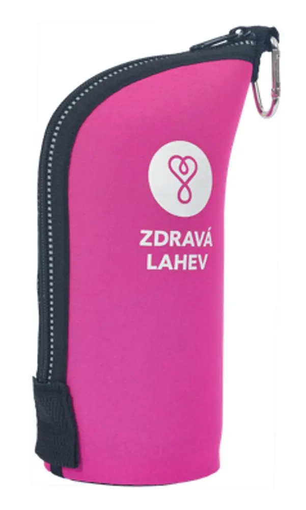 Termoobal CABRIO reflex Zdravá lahev 0,5l růžový