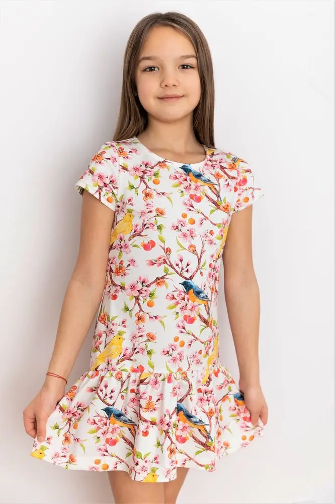 Dětské šaty Lily Grey květoucí jabloň - 98