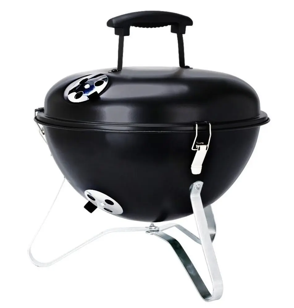 KOOPMAN Gril 37 cm černý 1 ks