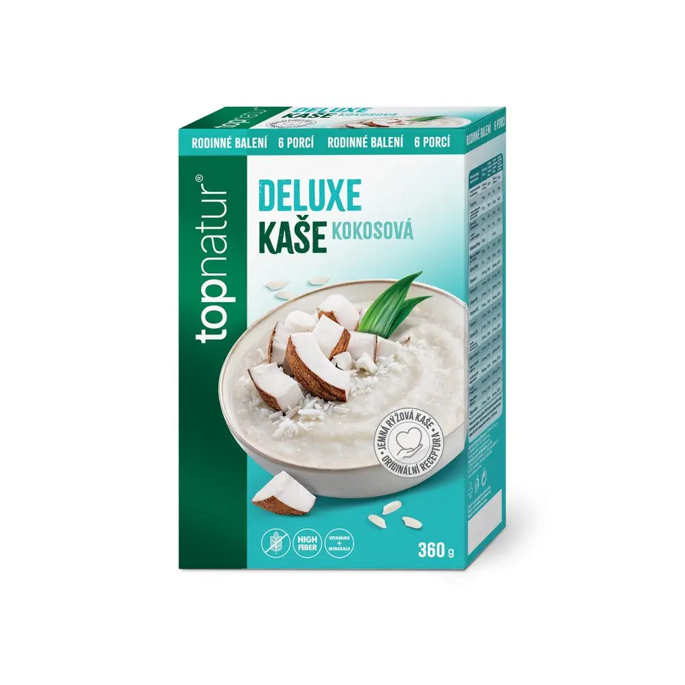 TOPNATUR DELUXE kaše kokos 360g