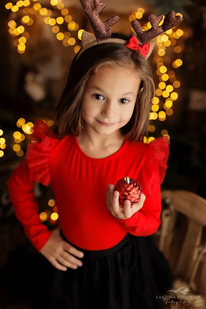 Lily Grey Dívčí blůzka Lily Grey čerevená tyl -
