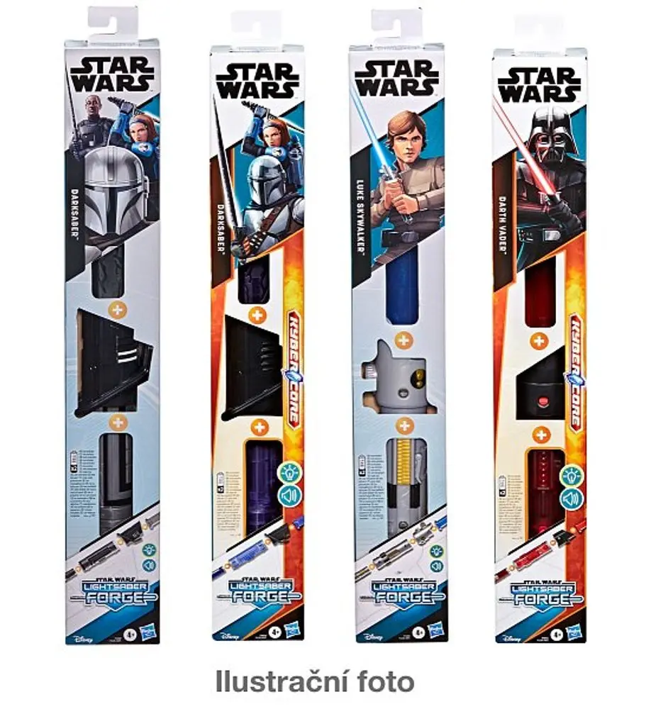 Hasbro STAR WARS Světelný meč Lightsabre Forge, více druhů