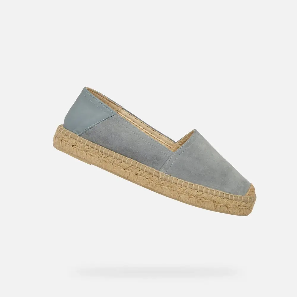 Šedé dámské slip on Geox Lampedusa - 41