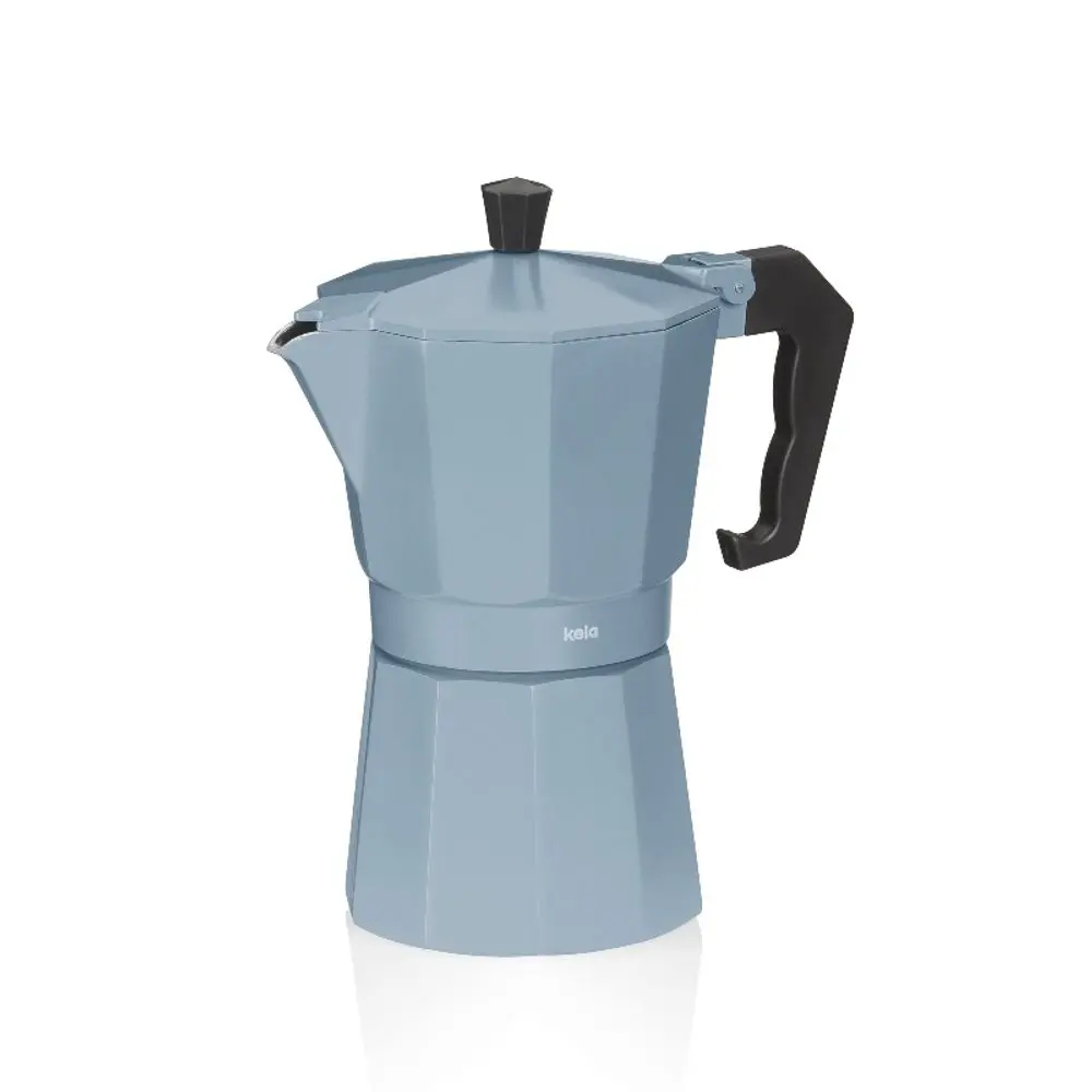 KELA Konvice na espresso kouřově modrá 19,0cm 9,0cm 300 ml KL-10560