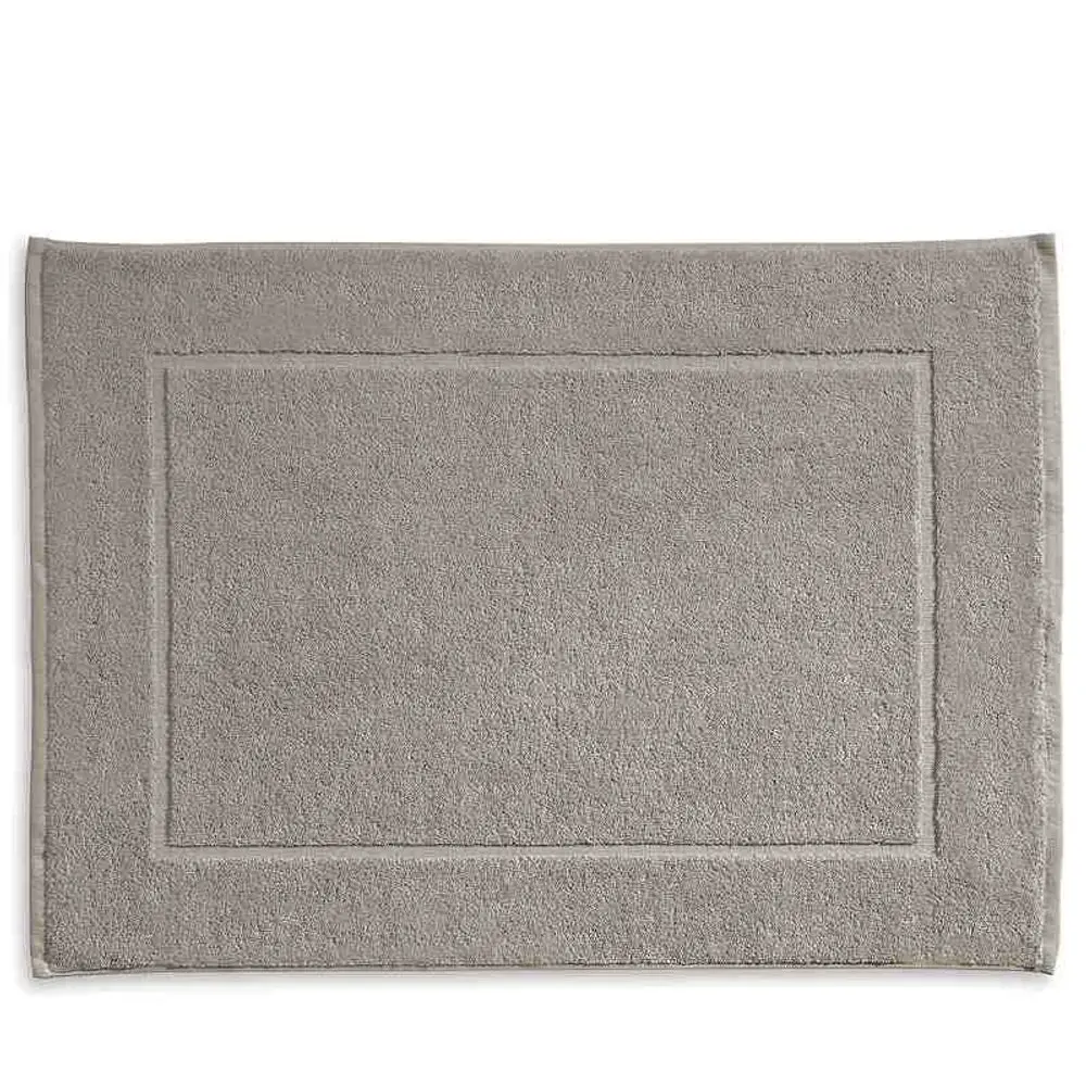 KELA Koupelnová předložka Ladessa Ladessa 100x60 cm bavlna stříbrnošedá KL-23486