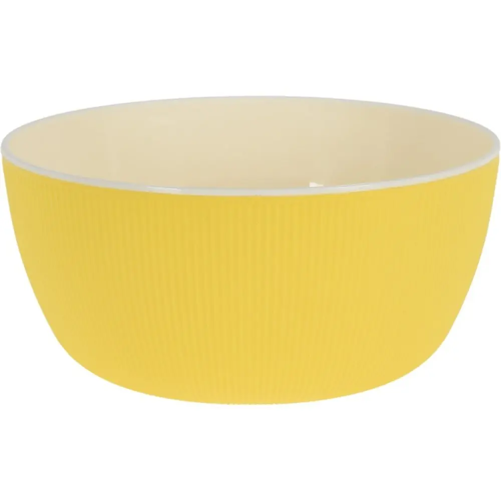 EXCELLENT HOUSEWARE Plastová mísa pr. 24 cm žlutá KO-030001720zlut