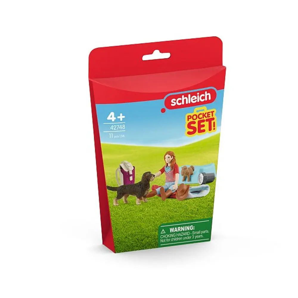 Schleich - Jezdecký klub, Hrací sada Přenocování s Hannah