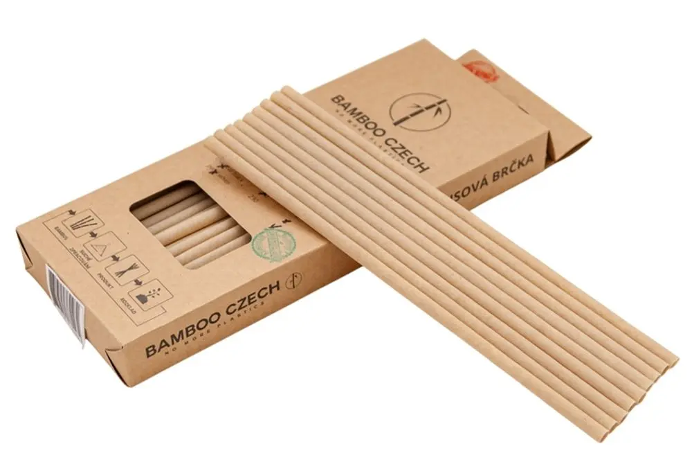 brčko d 6mm, 23cm, 60ks, BAMBOO, ECO 100%rec.
