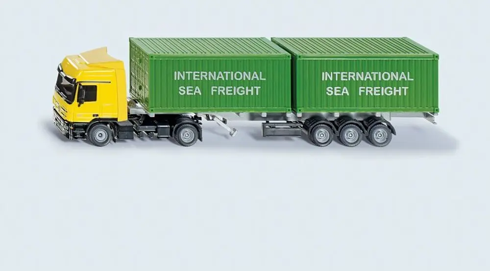 SIKU Super 3921 - LKW kamion se 2 kontejnery