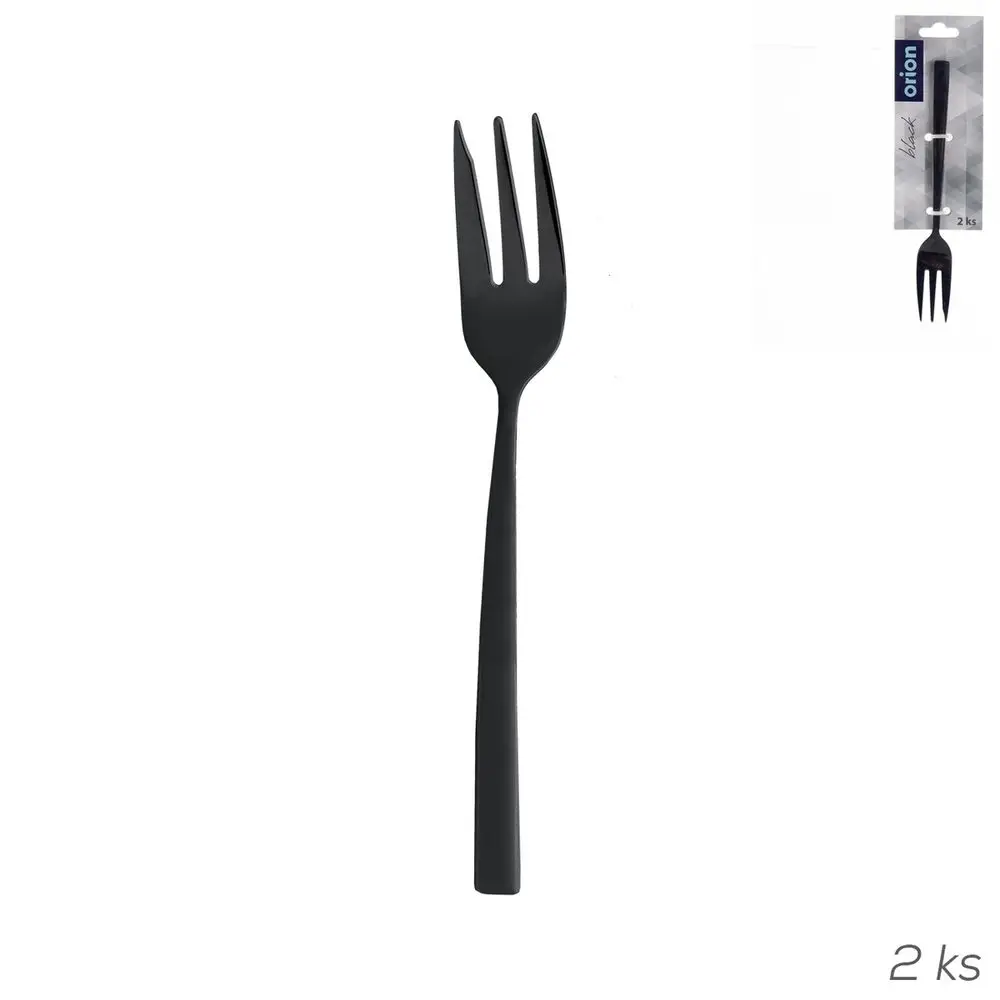Dezertní vidlička BLACK 2 ks
