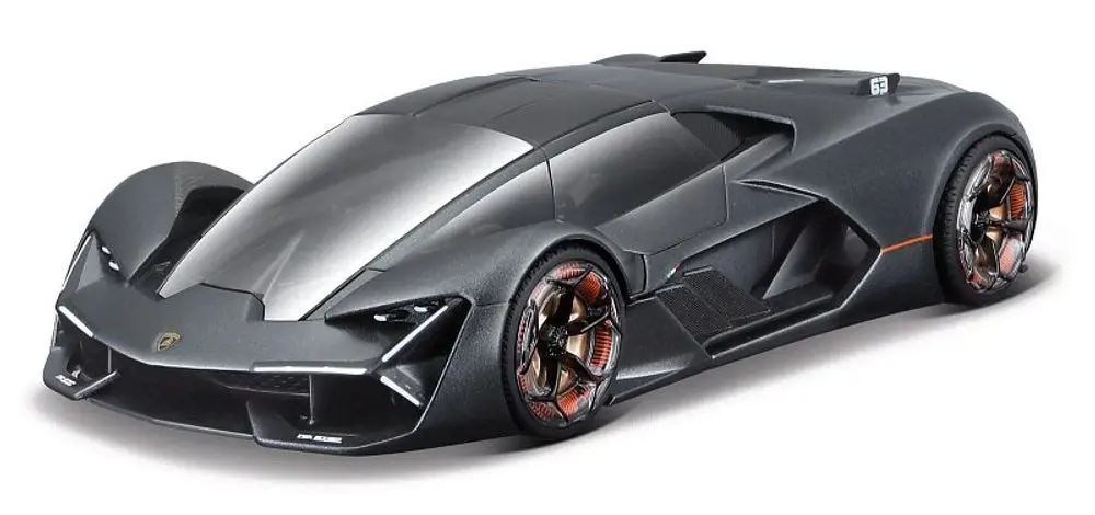 Maisto Model Kits Lamborghini Terzo Millennio, metal šedá, assembly line, 1:24