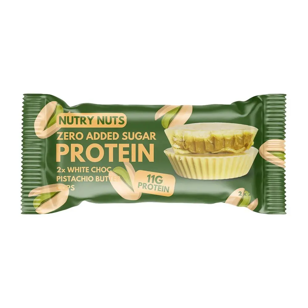 TOPNATUR Protein. košíčky bílá čokoláda s pistáciovým krémem