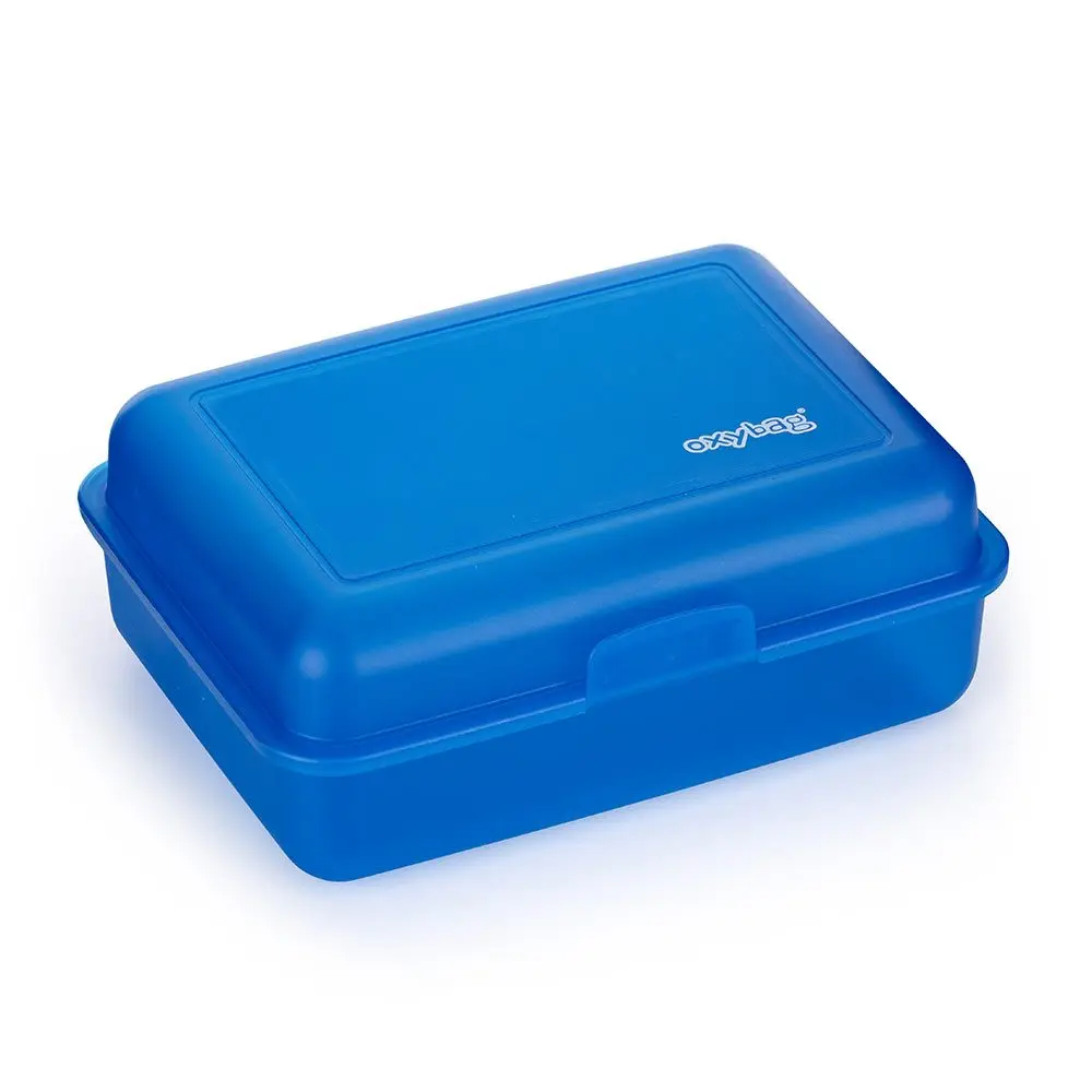 Karton P+P Box na svačinu modrá-mat