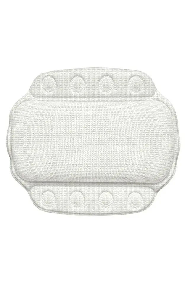 KELA Polštář do vany KRETA 32 x 23 cm bílá KL-22363