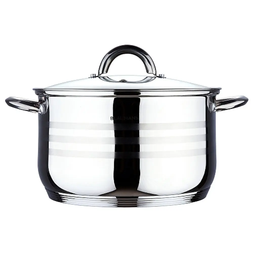 BLAUMANN - Hrnec a poklice skleněná 20cm Gourmet