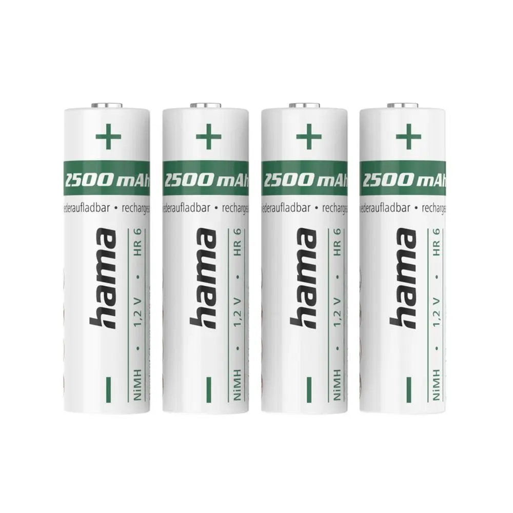Hama NiMH akumulátor AA Mignon 2500 mAh, 4 ks