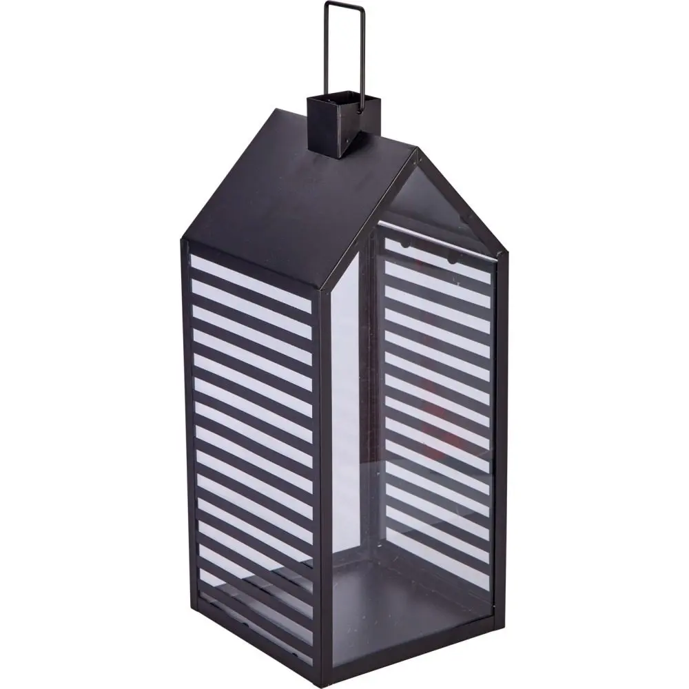 PROGARDEN Lucerna kovová sada 2 ks 18 / 14 cm šedá KO-NB1251530