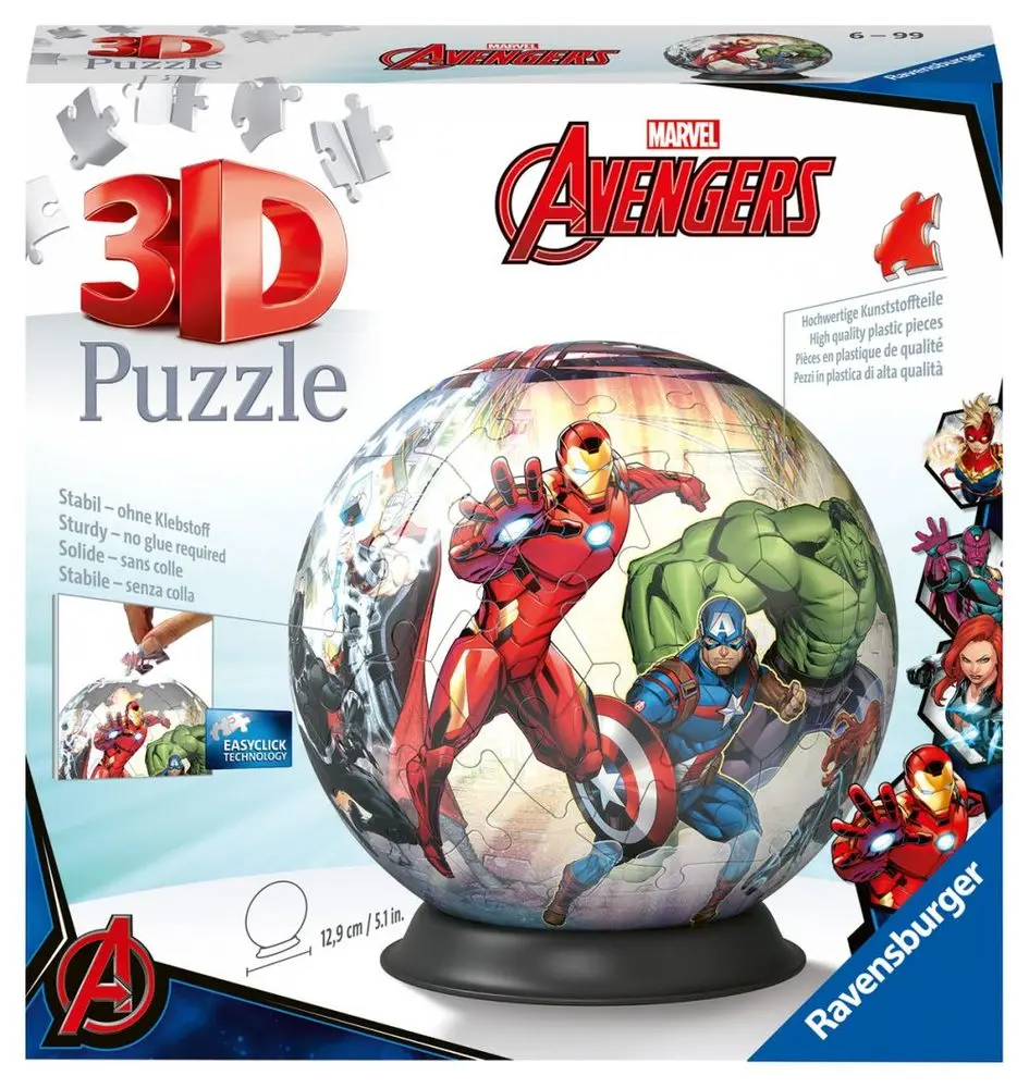 Ravensburger 11496 marvel: avengers 72 dílků