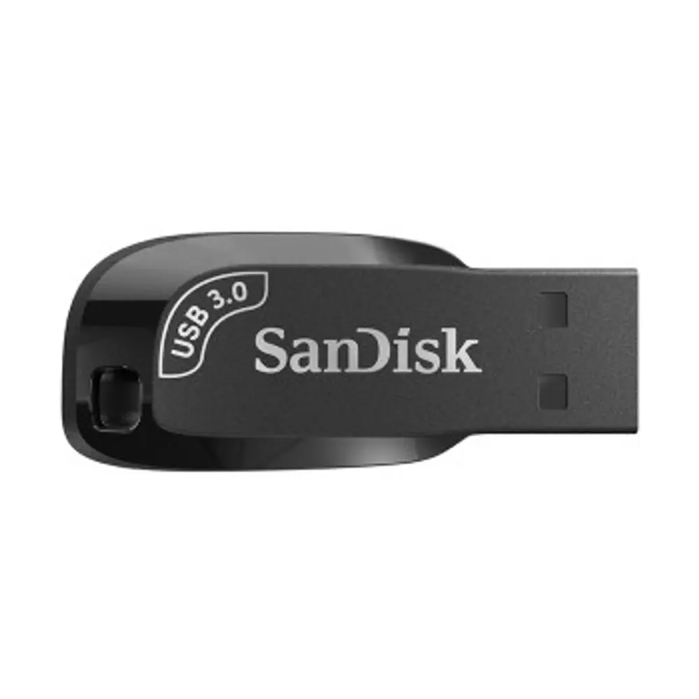 SanDisk Ultra Shift USB-A 3.0-Flashdrive, 256 GB