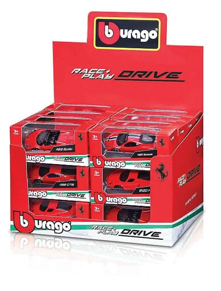 Bburago ASST 1:64 autíčka Ferrari Mix (24ks)