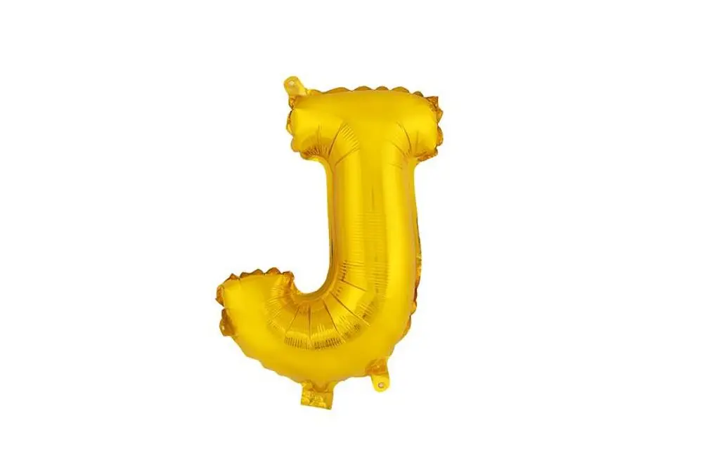 TORO BALÓNEK PÍSMENKO "J", VEL.: CCA 30CM, MATNĚ ZLATÁ