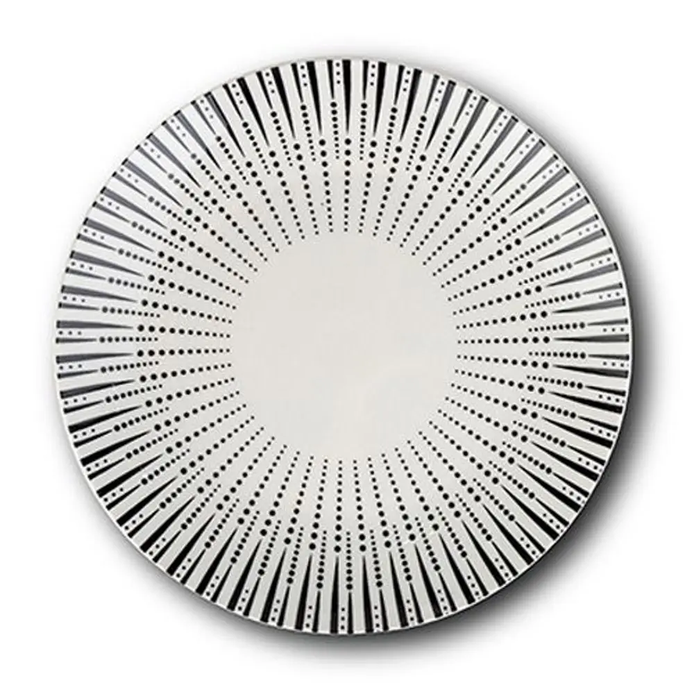 talíř d19,0cm dezertní, IRIS, porcelán