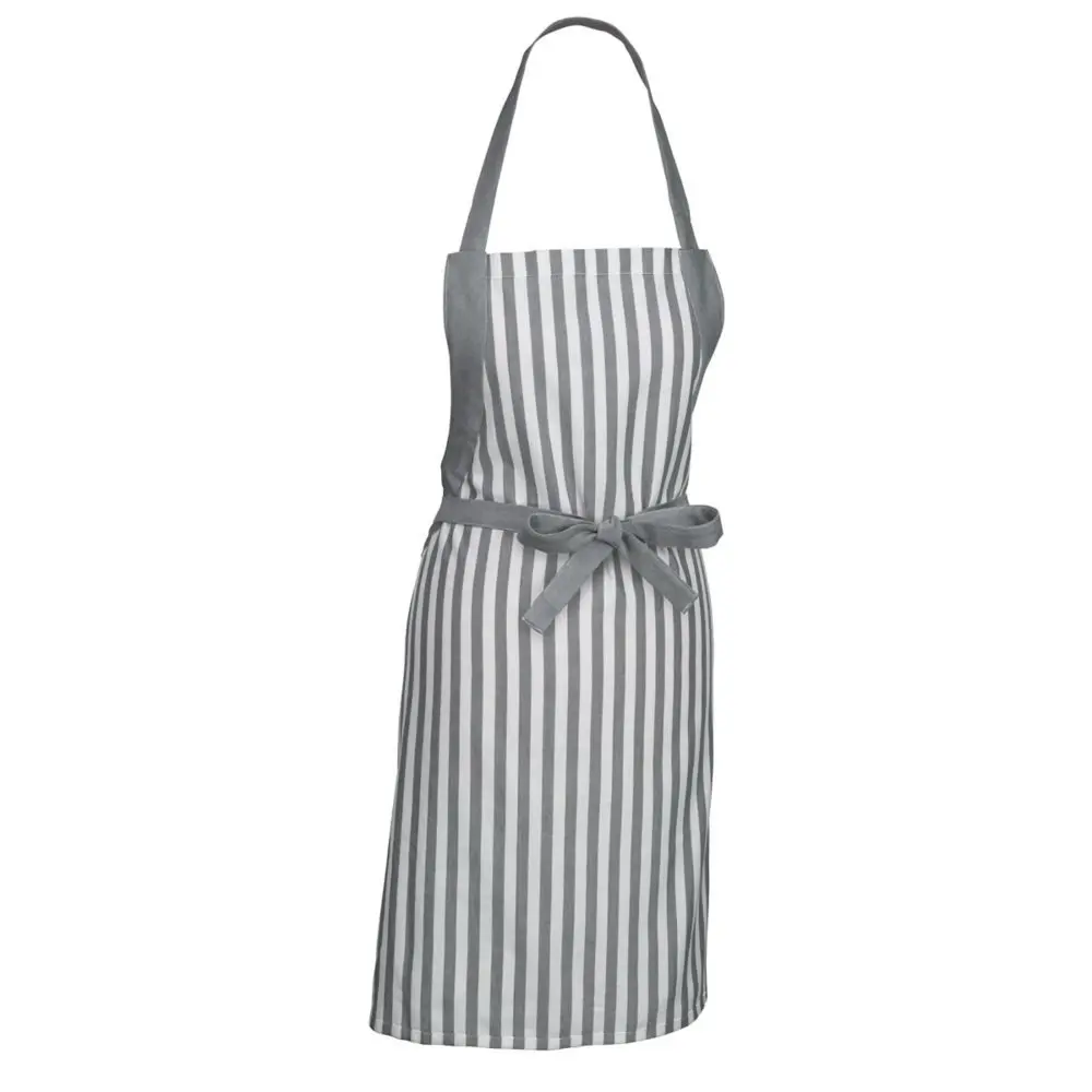 KELA Zástěra Caja 55% bavlna/45% bambus šedá 80x67 cm KL-12875