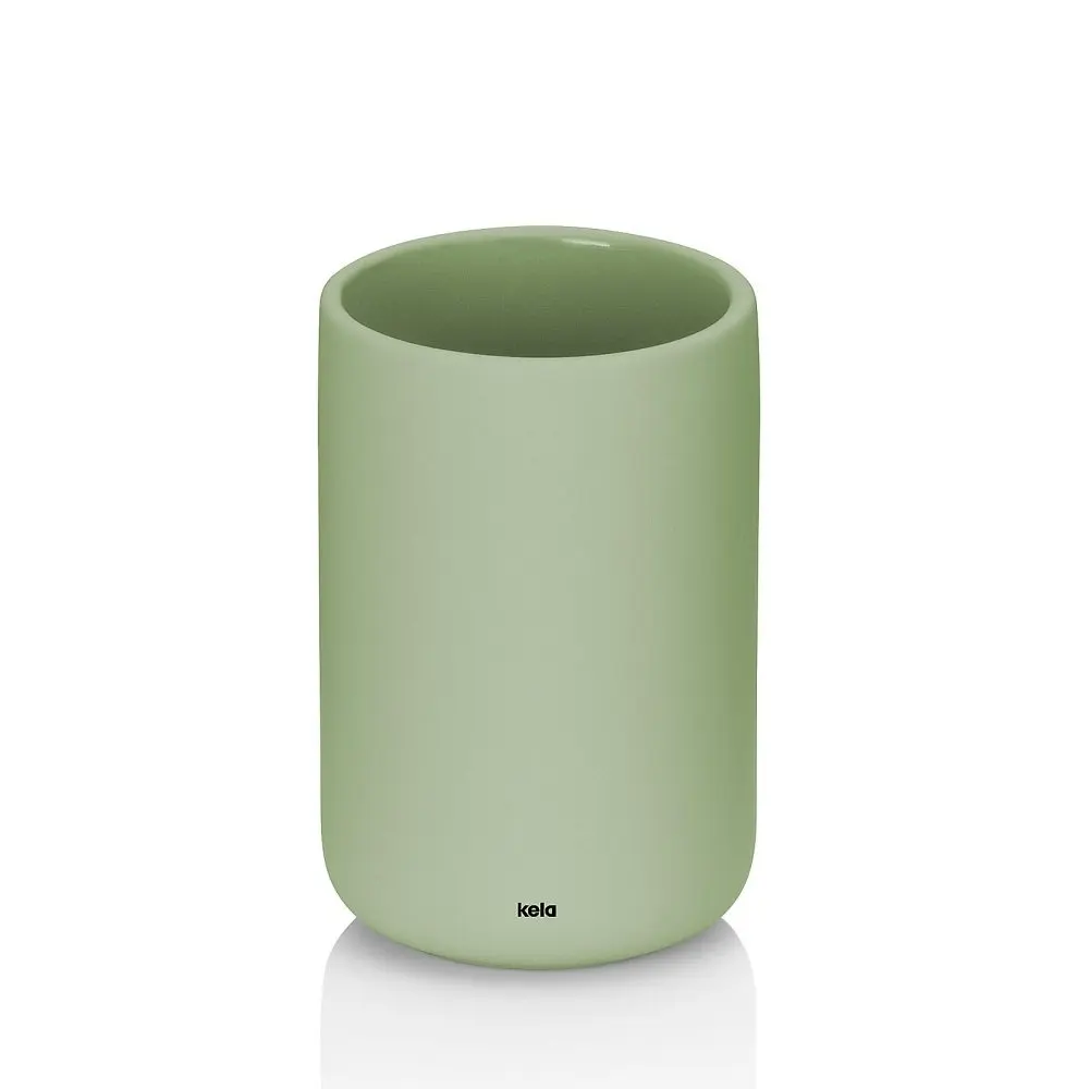 KELA Pohár Sana keramický 11,5 cm zelená KL-23981