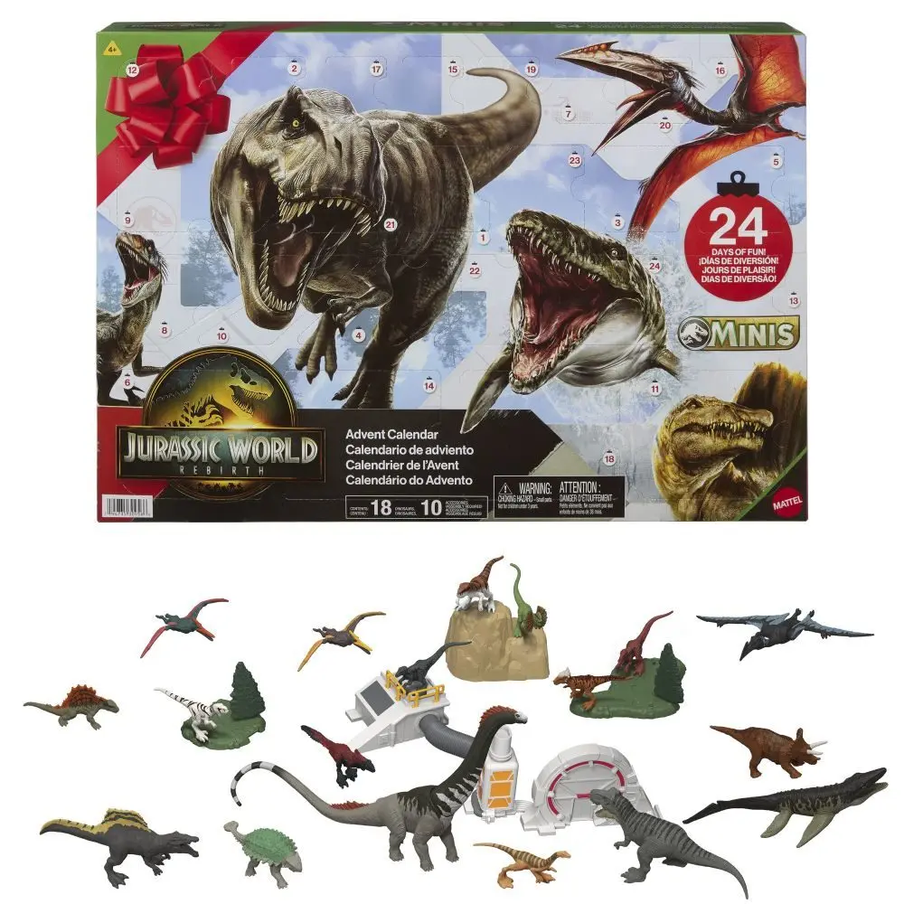 Mattel jurský svět adventní kalendář, jgb67