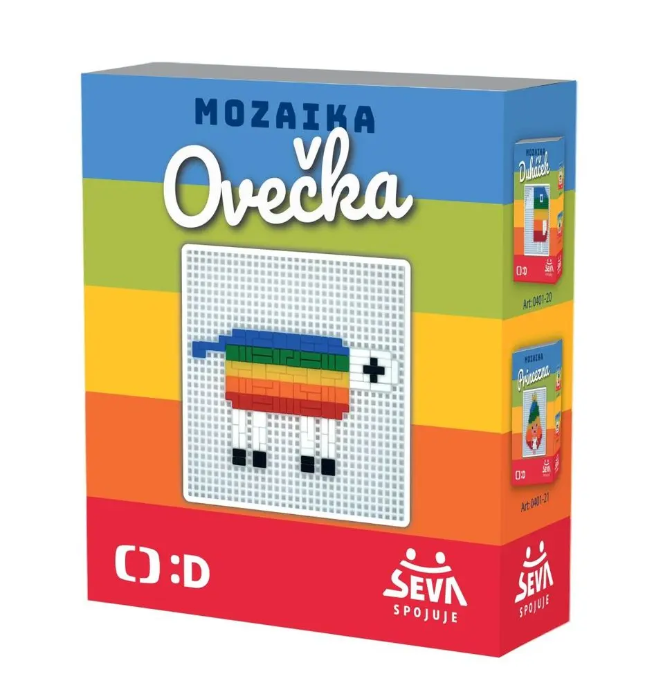 Seva Stavebnice Mozaika - Ovečka - 338 dílků