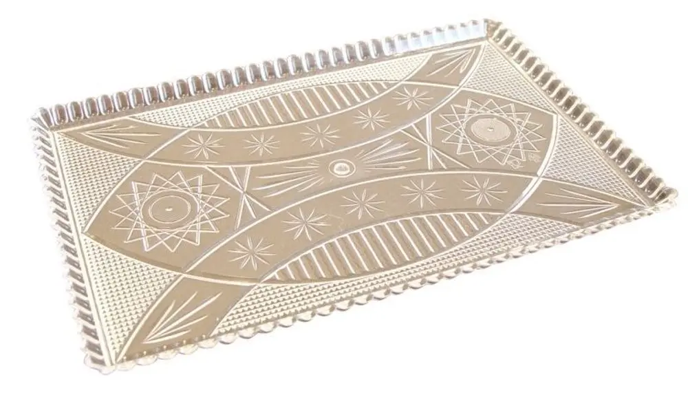 PROHOME - Podnos 22x14cm imitace skla /55/