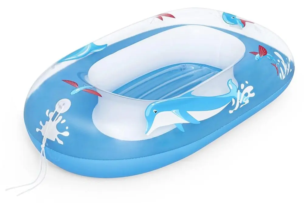 Bestway Člun dětský nafukovací 102x69cm delfíni do vody 34037