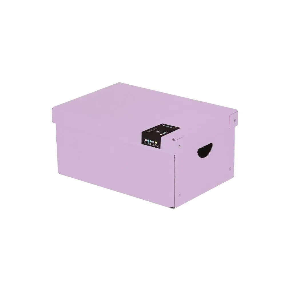 Krabice lamino 35,5 × 24 × 16 cm PASTELINI - fialová