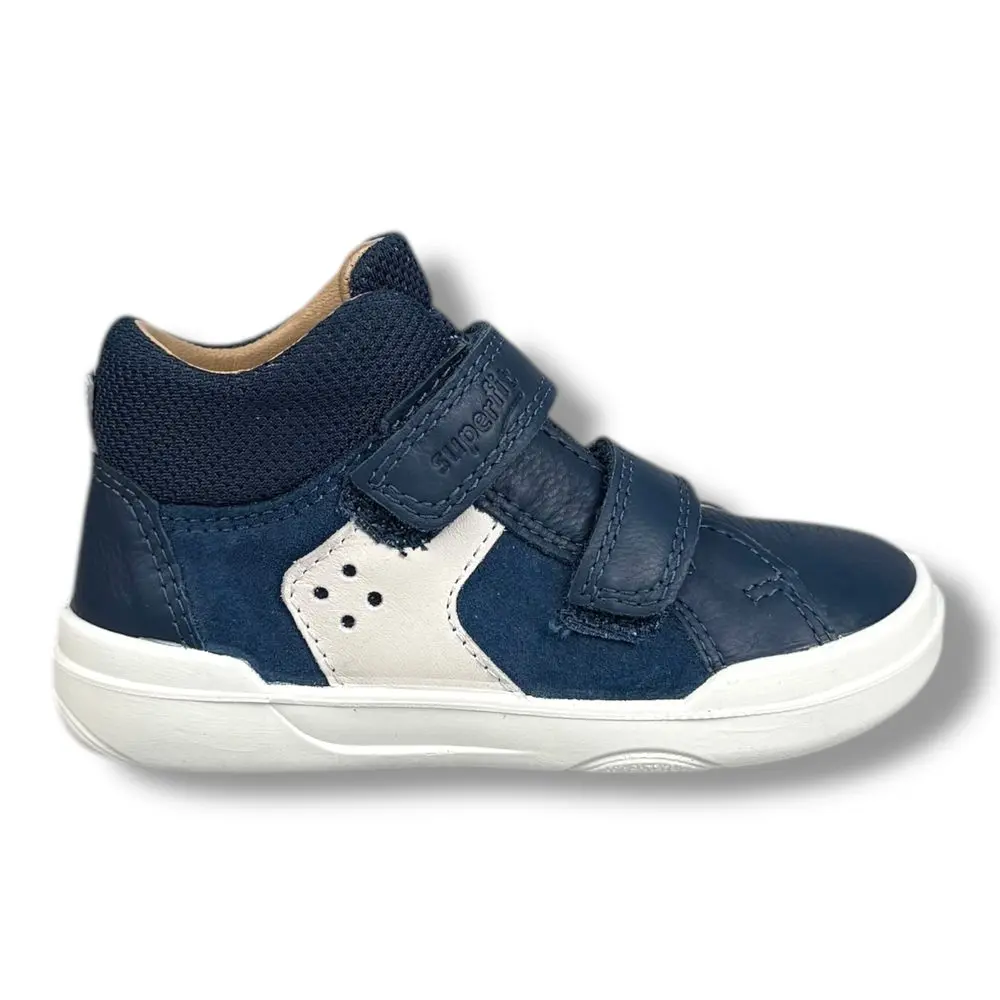 SUPERFIT Dětská celoroční obuv 1-000543-8020 Blau/Weiß