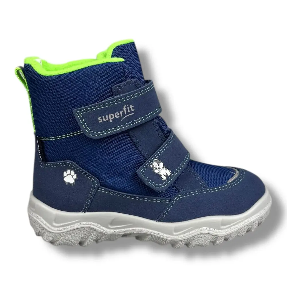 Superfit Zimní boty 1-006047-8030 HUSKY1 Blau/Hellgrün -