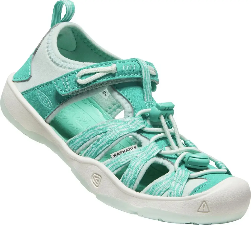Sandály KEEN MOXIE SANDAL CHILDREN waterfall/blue glass - 29