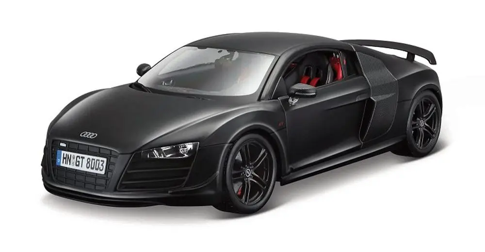 Maisto - Audi R8 GT, matná černá, 1:18