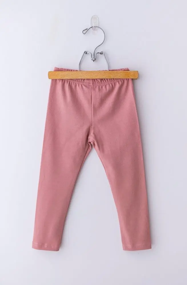 Legíny Lily Grey jednobarevné - dusty rose - 98