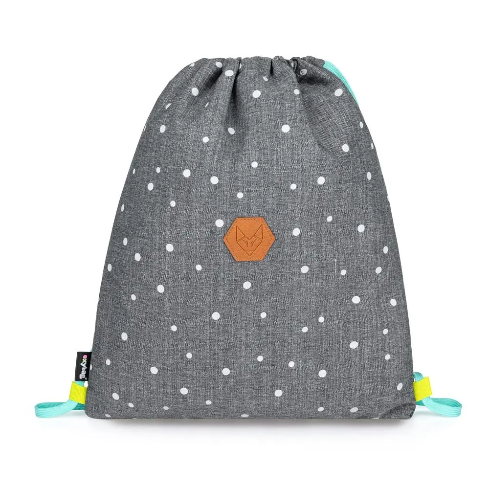 Karton P+P Vak na záda OXY SCOOLER Grey dots 8-51821