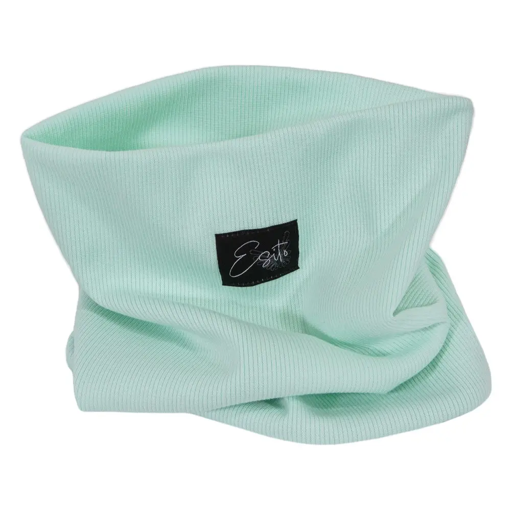 ESITO Dvojitý žebrovaný nákrčník Color Mint - mintová / 44