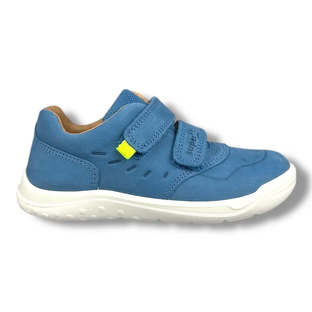 SUPERFIT Dětská celoroční obuv 1-000742-8400 Hellblau/Gelb -