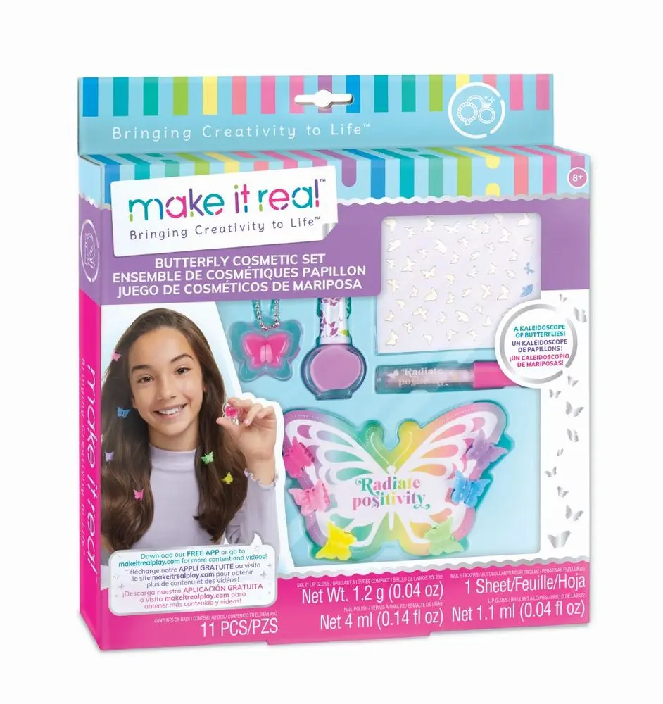 Make it real kosmetická sada butterfly dreams