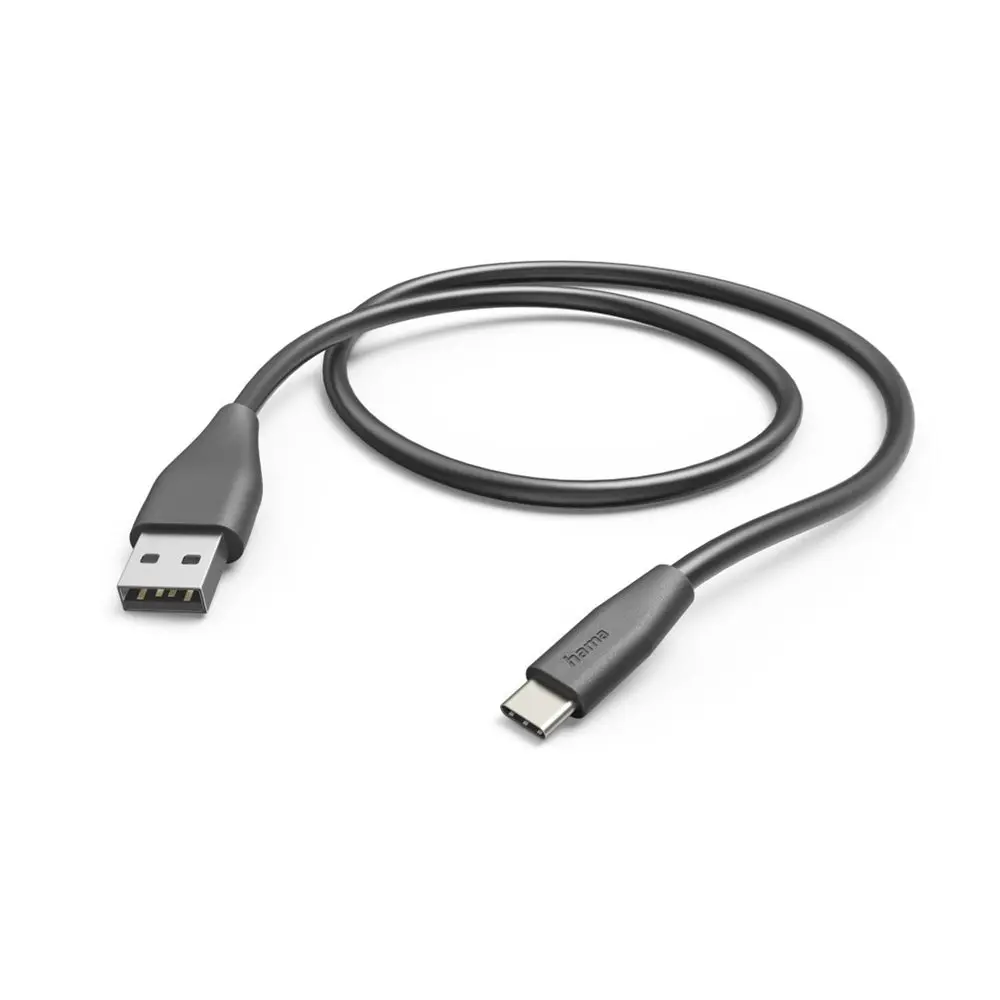 Hama kabel USB-C 2.0 typ A-C 1,5 m, černý