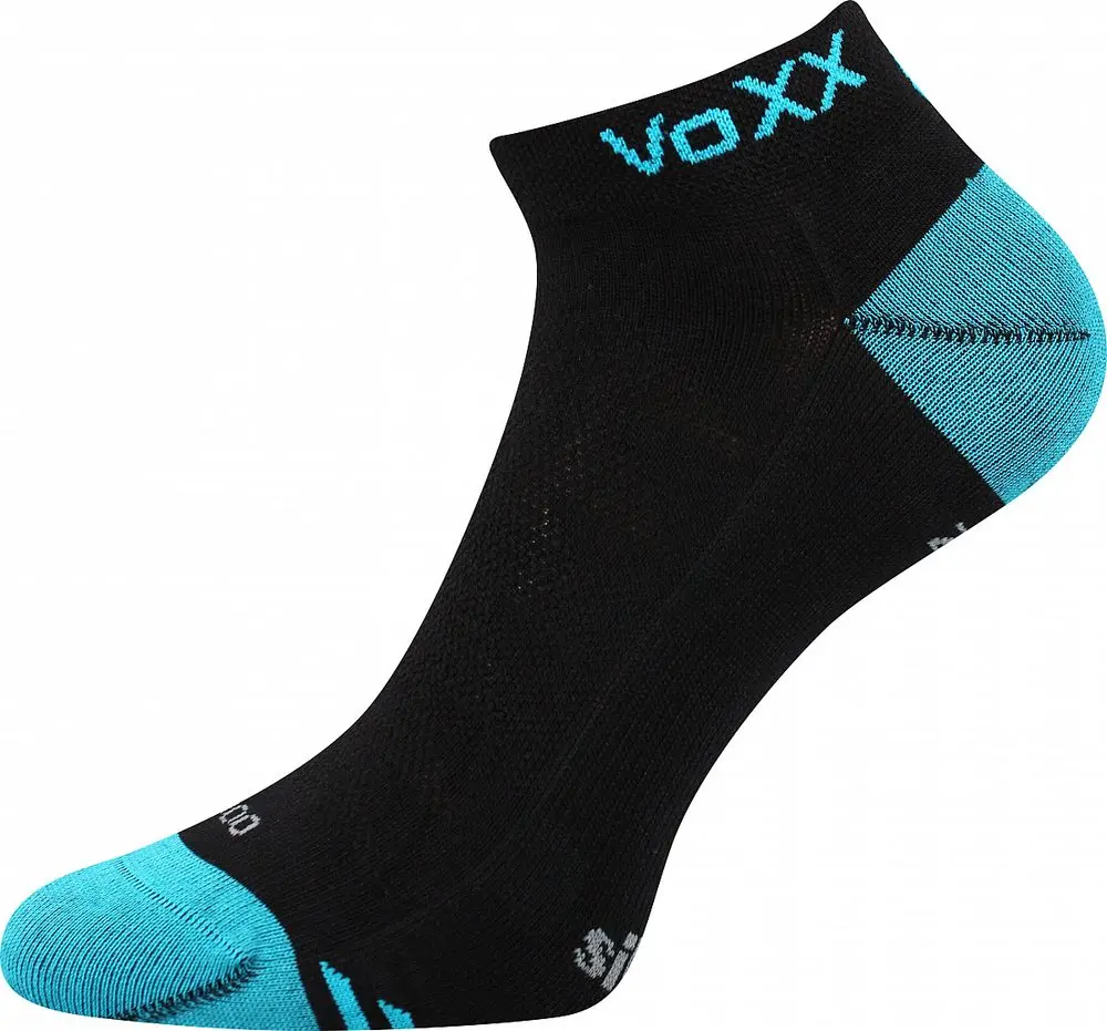 VoXX Unisex bambusové ponožky Bojar - černé