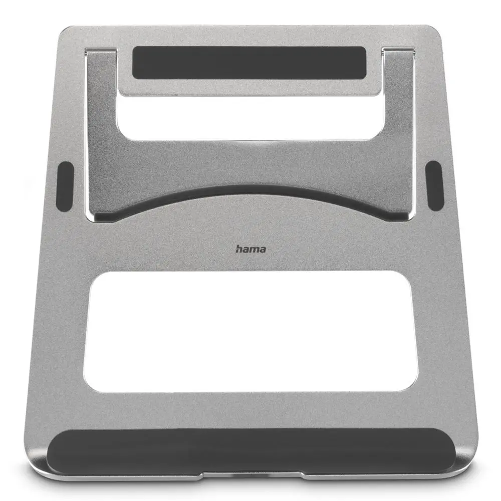 Hama Aluminium, stojan na notebook, od 28 cm (11") do 40 cm (15,6"), skládací, hliníkový, stříbrný