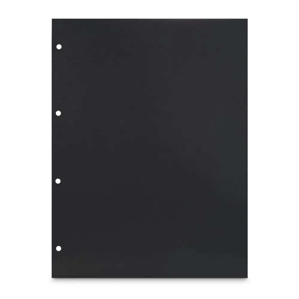 Hama fotokarton, 23,3 x 31 cm, děrovaný, 25 listů, černý