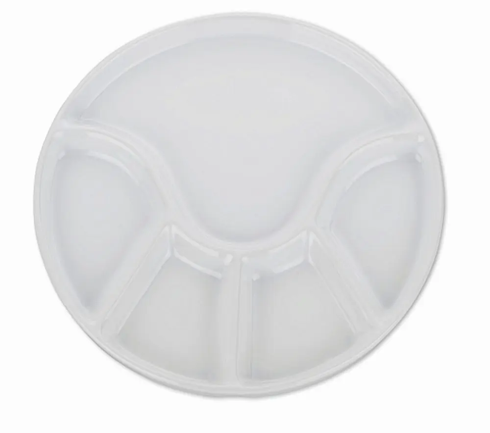 KELA Fondue talíř ANNELI bílá 21,5 cm KL-67403